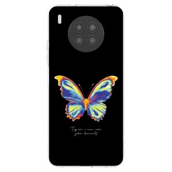 Picasee silikónový prehľadný obal pre Huawei Nova 8i - Diamanty Black