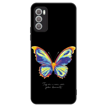 Obal pre Motorola Moto G60 - Diamanty Black