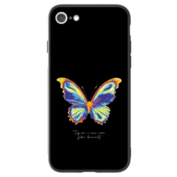 Picasee ULTIMATE CASE pro Apple iPhone SE 2022 - Diamanty Black