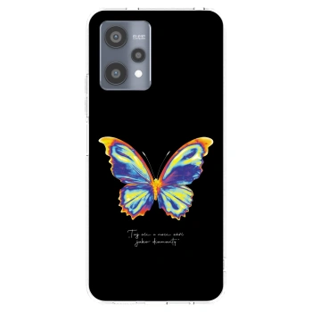 Picasee silikónový prehľadný obal pre Realme 9 Pro 5G - Diamanty Black