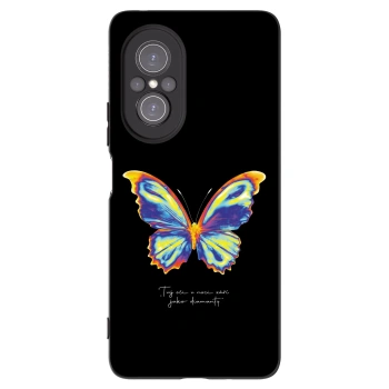 Picasee silikónový čierny obal pre Huawei Nova 9 SE - Diamanty Black