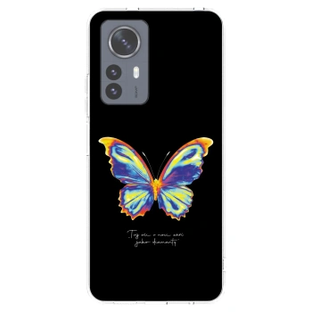 Picasee silikónový prehľadný obal pre Xiaomi 12 Pro - Diamanty Black