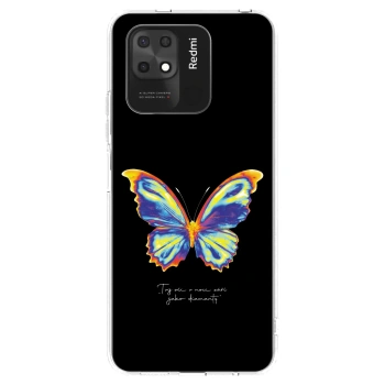Picasee silikónový prehľadný obal pre Xiaomi Redmi 10C - Diamanty Black