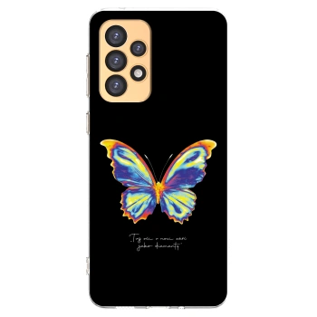 Picasee silikónový prehľadný obal pre Samsung Galaxy A33 5G A336 - Diamanty Black