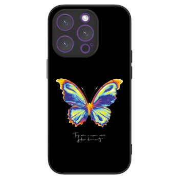 Picasee ULTIMATE CASE pro Apple iPhone 14 Pro - Diamanty Black