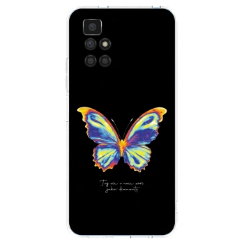 Picasee silikónový prehľadný obal pre Xiaomi Redmi 10 (2022) - Diamanty Black