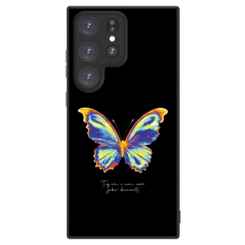 Picasee ULTIMATE CASE pro Samsung Galaxy S23 Ultra 5G - Diamanty Black