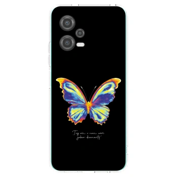 Picasee silikónový prehľadný obal pre Xiaomi Poco X5 - Diamanty Black