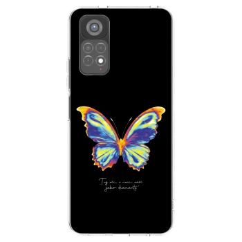 Picasee silikónový prehľadný obal pre Xiaomi Redmi Note 11S 5G - Diamanty Black