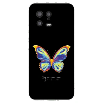 Picasee silikónový prehľadný obal pre Xiaomi 13 - Diamanty Black