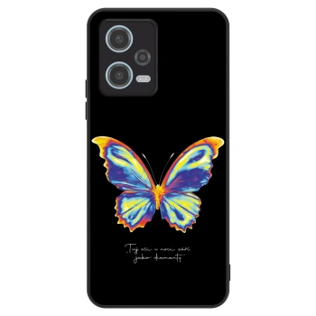 Obal pre Xiaomi Redmi Note 12 5G - Diamanty Black