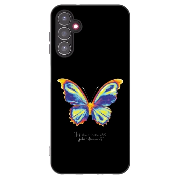 Picasee silikónový čierny obal pre Samsung Galaxy A14 4G A145R - Diamanty Black