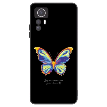 Picasee silikónový čierny obal pre Xiaomi Redmi Note 12S - Diamanty Black