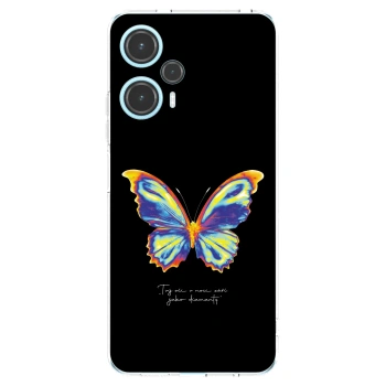 Picasee silikónový prehľadný obal pre Xiaomi Poco F5 - Diamanty Black