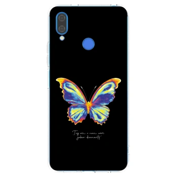 Picasee silikónový prehľadný obal pre Huawei Nova 3i - Diamanty Black