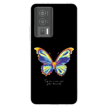 Picasee silikónový prehľadný obal pre Xiaomi Poco F5 Pro 5G - Diamanty Black