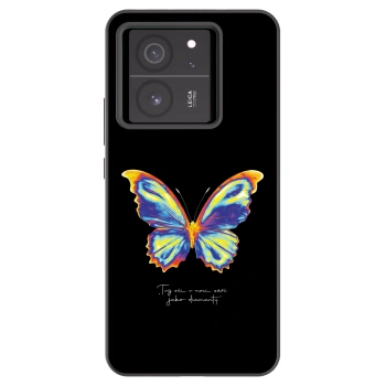 Picasee silikónový čierny obal pre Xiaomi 13T Pro - Diamanty Black