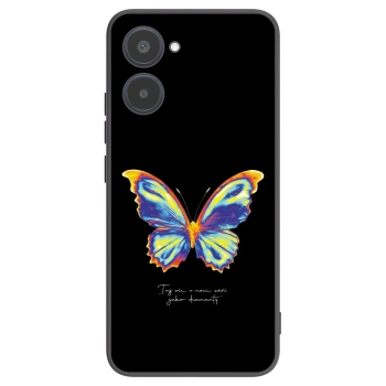 Picasee silikónový čierny obal pre Realme 10 4G - Diamanty Black