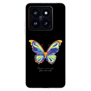 Picasee silikónový prehľadný obal pre Xiaomi 14 Pro - Diamanty Black