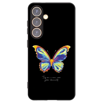 Picasee silikónový čierny obal pre Samsung Galaxy S24 S921B 5G - Diamanty Black