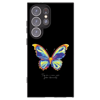 Picasee silikónový čierny obal pre Samsung Galaxy S24 Ultra S928B 5G - Diamanty Black
