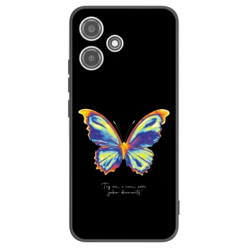 Picasee silikónový čierny obal pre Xiaomi Redmi 12 5G - Diamanty Black