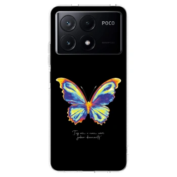 Picasee silikónový prehľadný obal pre Xiaomi Poco X6 Pro - Diamanty Black