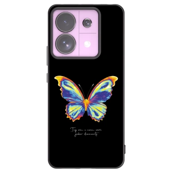 Picasee silikónový čierny obal pre Xiaomi Redmi Note 13 Pro 5G - Diamanty Black