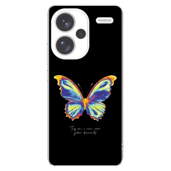 Picasee silikónový prehľadný obal pre Xiaomi Redmi Note 13 Pro+ 5G - Diamanty Black