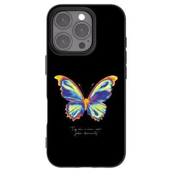 Picasee silikónový čierny obal pre Apple iPhone 16 Pro - Diamanty Black