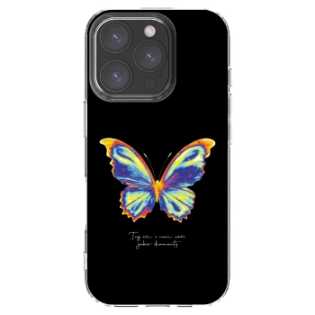 Picasee silikónový prehľadný obal pre Apple iPhone 16 Pro - Diamanty Black
