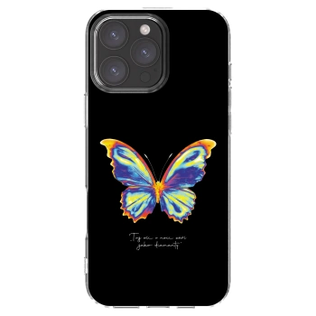 Picasee silikónový prehľadný obal pre Apple iPhone 16 Pro Max - Diamanty Black