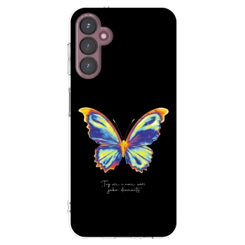 Picasee silikónový prehľadný obal pre Samsung Galaxy A05s A057G - Diamanty Black
