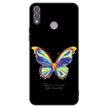 Obal pre Honor 8X - Diamanty Black