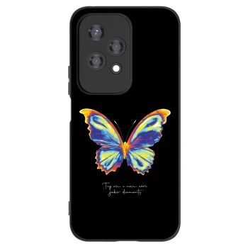 Picasee silikónový čierny obal pre Honor 200 Lite - Diamanty Black