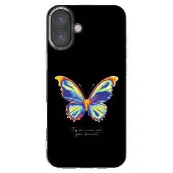 Picasee silikónový prehľadný obal pre Apple iPhone 16 Plus - Diamanty Black