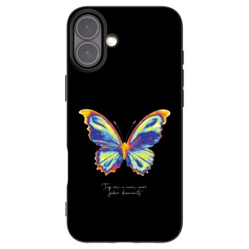 Picasee silikónový čierny obal pre Apple iPhone 16 Plus - Diamanty Black