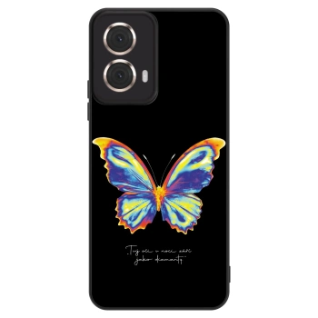 Obal pre Motorola Moto G85 - Diamanty Black