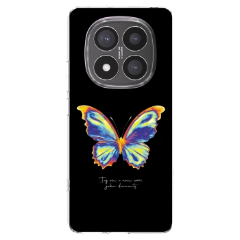 Picasee silikónový prehľadný obal pre Xiaomi Redmi Note 14 Pro+ 5G - Diamanty Black