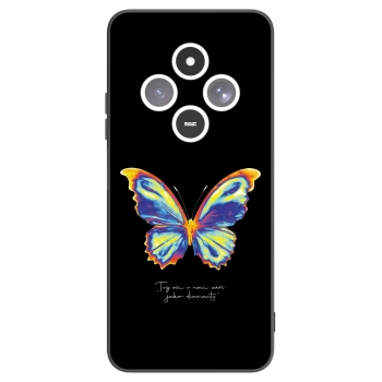 Picasee silikónový čierny obal pre Xiaomi Redmi 14C - Diamanty Black