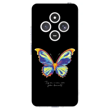 Picasee silikónový prehľadný obal pre Xiaomi Redmi 14C - Diamanty Black