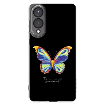 Picasee silikónový prehľadný obal pre Samsung Galaxy S25 Edge 5G - Diamanty Black