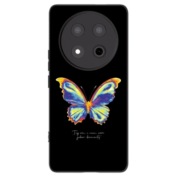 Picasee silikónový čierny obal pre Honor Magic7 Lite 5G - Diamanty Black