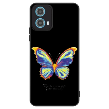 Obal pre Motorola Moto G34 5G - Diamanty Black