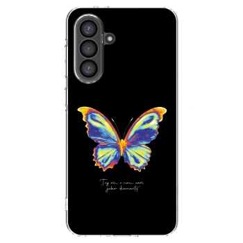 Picasee silikónový prehľadný obal pre Samsung Galaxy A36 5G - Diamanty Black