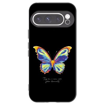 Picasee silikónový čierny obal pre Google Pixel 9 Pro - Diamanty Black