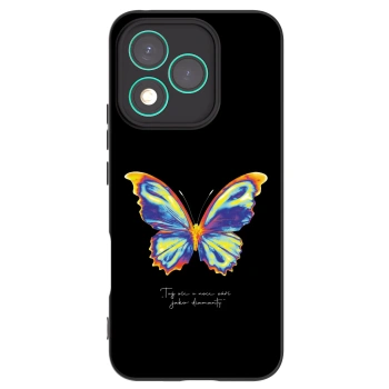 Picasee silikónový čierny obal pre Honor 400 Lite 5G - Diamanty Black