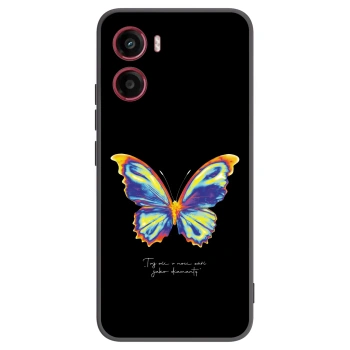 Picasee silikónový čierny obal pre Motorola Moto G05 - Diamanty Black