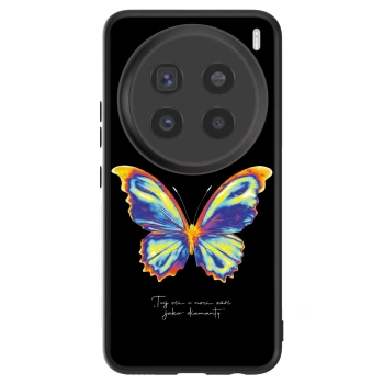 Obal pre Vivo X200 Pro - Diamanty Black