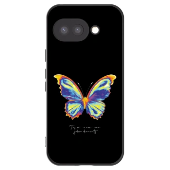 Picasee silikónový čierny obal pre Google Pixel 9a - Diamanty Black